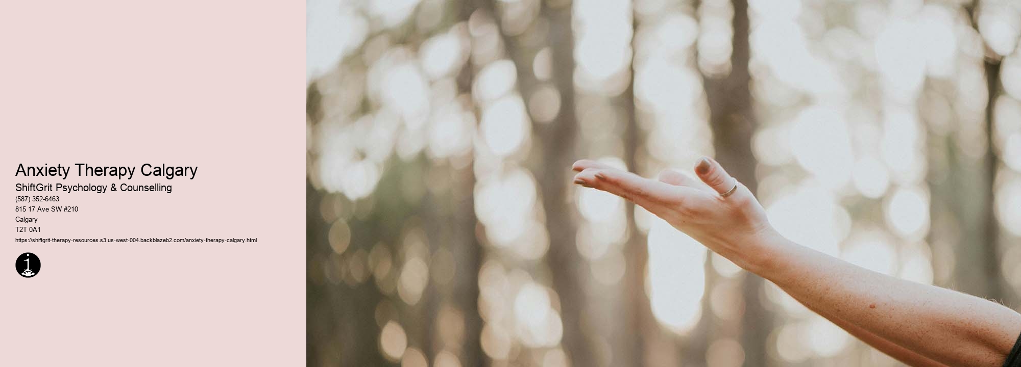Anxiety Therapy Calgary