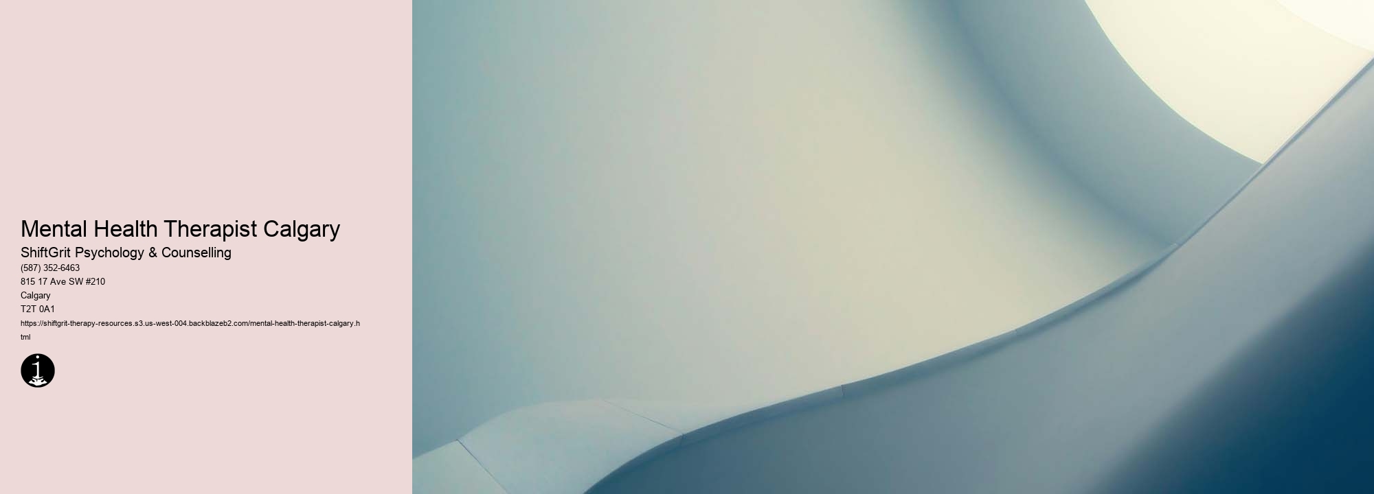 Mental Health Therapist Calgary